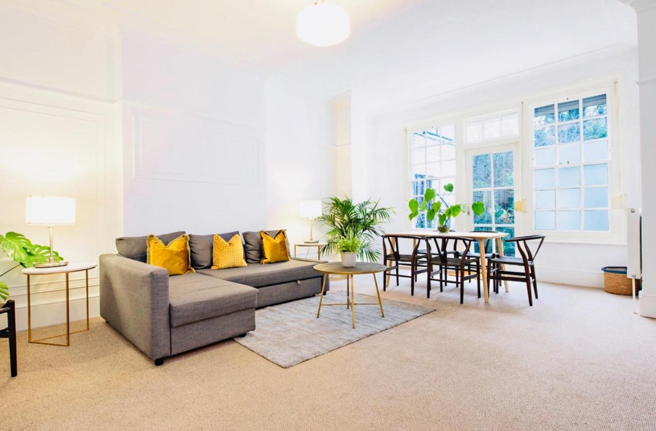 Spacious & Charming Garden Flat -Zone 2- Great For Central London Access Екстер'єр фото